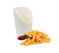 Ipetboom 50 pezzi Bicchierini Usa e Getta per Patatine Fritte e Pollo Contenitori Monoporzioni Resistenti per Snack e Feste Design Leggero Adulti