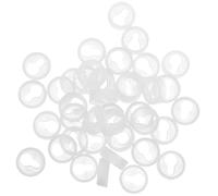 Ipetboom 50 Pezzi Ganci Rotondi per Cornici in Plastico per Appendere Quadri e Specchi, Kit per Progetti Fai-da-te, Supporto Sicuro per Cornici D'arte