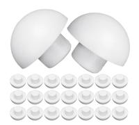 Ipetboom 50 Pezzi Paracolpi Sedile Wc per Bidet e Standard Tamponi Ammortizzatori Antiscivolo e Silenziosi Cuscinetti Gommini di Ricambio per Copriwater Stabilizzatori per Bagno