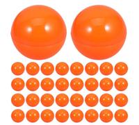 Ipetboom 50 Pezzi per Palline di Gomma da Masticare Palline Cave per Gioco A Sfera Palline Colorate Sfuse da Gioco Sferiche Premi della Lotteria per Piscina di Palline Grandi Palline della
