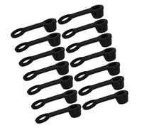 Ipetboom 50 Pezzi Tappi Spurgo Freno in Gomma Nera Copertura Antipolvere e Tenuta Stagna per Viti Spurgo Freni Auto Protezione Grasso per Impianto Frenante Facili da Installare e Resistenti