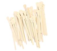 Ipetboom 50pezzi Bastoncini Per Ceratura in Legno Estremità Arrotondate Monouso Per Cera Depilatoria Per Uso Professionale e Domestico
