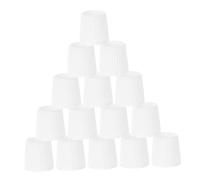 Ipetboom 50pezzi Cappucci in Plastica Per Dentifricio Con Chiusura Ermetica Antileak Tappi Resistenti Per Tubetti Di Dentifricio e Pomate Per Viaggi e Uso Quotidiano