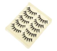 Ipetboom 5paia False Eyelashes for Women Natural Look Makeup Accessories Soft and Extensions for Stunning Eyes Daily Wear and Special Occasions