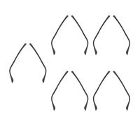 Ipetboom 5paia Glasses Arm Replacement Design Ergonomico Per Comfort e Stile Facile Installazione Accessorio Occhiali Compatibile Con Vari Modelli