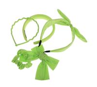 Ipetboom 5pezzi Accessori Per Con Fiocco Include Cerchietto Elastici e Clip Per Lavaggio Viso Makeup e Spa Elegante e Morbido Per Donne e Ragazze