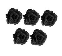 Ipetboom 5pezzi e Fermaglio Per Rosa Artificiale Accessori Per Funerali e Decorazioni Per Abbigliamento Per Borse e