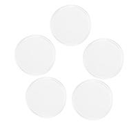 Ipetboom 5pezzi Eyelash Glue Holder Trasparente Riutilizzabile Antiscivolo Strumento Di Bellezza Per Estensione Ciglia Per Makeup Artist e Estetiste