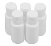 Ipetboom 5pezzi Flaconi Da Viaggio in Pe Da Contenitori Tenuta Stagna Per Shampoo e Balsamo Ricaricabili e Compatibili Per Articoli Da Toeletta Essenziali