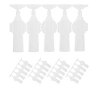 Ipetboom 5pezzi Flaconi Monouso per Essenza Liquida Fiale Portatili per Cura Pp Robusto Dispenser Cosmetico Ricaricabile per Viaggio Ufficio e Esterno