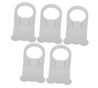 Ipetboom 5pezzi Supporto Doccia Plastica Con Ventosa Per Shampoo e Bagnoschiuma Organizzatore Adesivo Per Bagno e Cucina Facile Da Installare e Resistente All Umidità