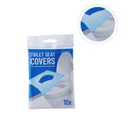 Ipetboom 6 confezioni Pacchi Copriwater Usa e Getta in Polpa Legno Tappetino Wc Solubile in Cuscino Igienico per Viaggi e Quotidiano per Confezione