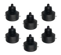 Ipetboom 6 Pezzi Altoparlante Tweeter a Tromba per Auto Piezoelettrico, Accessori Audio Auto in Plastica Resistenti All’usura per Sostituzione Clacson, Tweeter Audio Automatico Pratico
