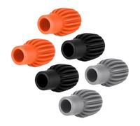 Ipetboom 6 Pezzi Bacchette Silenziatori in Silicone Riduttori Rumore e Copri Bacchette per Percussioni Protezione e Ammortizzatori Suono per Pratica Silenziosa