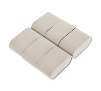 Ipetboom 6 Pezzi Borsa Per Cuscino Da Esposizione Piccolo Guarda Il Cuscino Del Cuscino Guarda i Cuscini Marrone Cuscino Per Gioielli Guidato Display Cuscino Per Schienale Grigio Flanella