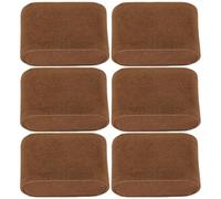 Ipetboom 6 Pezzi borsa per cuscino per orologio custodia per orologi accessori per orologi Guarda i cuscini cuscino porta orologio cuscini gioielli flanella Coffee