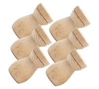 Ipetboom 6 Pezzi Diffusore Di in Legno Per Auto Ciondolo Forma Di Bottiglia Design Delicato e Elegante Per Fai Da Te e Regalo