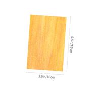 Ipetboom 6 pezzi Lastre di Vetro Effetto Onda Piastrelle Mosaico Cattedrale Trasparenti per Artigianato Fai da Te e Decorazioni Casa