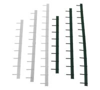 Ipetboom 6 Pezzi Miniatura Recinzione per Diorama Ferroviario in Abs Barriera Stradale per Modellismo Treni Accessorio Micro Paesaggio per Tavolo di Sabbia Decorazione Linea Ferroviaria per