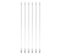 Ipetboom 6 Pezzi Per Veneziane Asta Per Tirare Le Tende Palo Apri Finestra Parti Di Veneziane Parti Di Ricambio Per Sostituzione Tapparelle Della Pulsante Plastica Ufficio - 17.7 Pollici