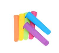 Ipetboom 6 pezzi Stampo per Ghiaccioli Silicone Fabbricante Ghiaccioli per Facile da e Riutilizzabile per Gelato e Frutta