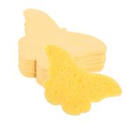 Ipetboom 60 Spugne Per Il Viso A Forma Di Farfalla Spugne Per Il Viso Compresse Per La Pulizia Delicata Della Pelle in Viaggio