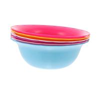 Ipetboom 6pezzi Bacinella in Plastica Rotonda Per Pulizia Del Viso Per Centro Benessere Cucina o Uso Quotidiano Facile Da Usare e Riporre