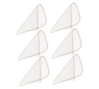 Ipetboom 6pezzi Cappelli Per Parrucche Donna Rete Pizzo Estensibile Per Parrucche Frontali Cappelli Invisibili e Traspiranti Per Tutti Tipi Di Confortevoli e Regolabili Per Cosplay e Feste