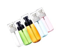 Ipetboom 6pezzi Flaconi Spray Vuoti Riutilizzabili da Viaggio Erogatori di Liquidi Pompa Contenitori Trasparenti per Cosmetici Oli Essenziali Acqua per Trucco