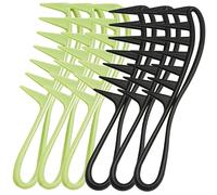 Ipetboom 6pezzi Pettine Larghi Per Strumento Acconciatura Per Resistente Confezione Multi-colore