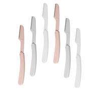 Ipetboom 6pezzi Rasoio Sopracciglia Pieghevole Per Donne Lamette Per Depilazione Viso Strumenti Di Bellezza Per Sopracciglia Lisce e Naturali