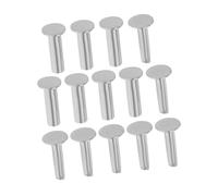 Ipetboom 7 Paia Manici in Acciaio Inossidabile Fissaggi Pesanti per Manici Pin per Resistenti per Coltelleria da Te Uso Professionale