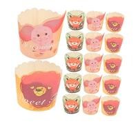 Ipetboom 75 Pezzi Pirottini Muffin Alimentare Resistenti Al Forno e Cupcake Wrappers per Feste Compleanni e Riunioni Design Stabile e Antigrasso