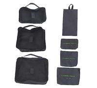 Ipetboom 7pezzi Organizer per Valigie da Cubi da Viaggio per Borse e Bagagli Accessori di Imballaggio Cerniera Adatti per Viaggi Brevi o Lunghi Camping Palestra e Uso Quotidiano