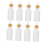 Ipetboom 8 Pezzi Scrub Bottiglia Di Olio Essenziale Diffusore Di Oli Essenziali Bottiglie Dosatore Di Sciroppo Flacone Contagocce Distributore Bomboletta Spray Flaconi Per Pipette Bicchiere