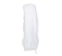 Ipetboom 8pezzi Clip in Straight Hair Extensions in High Temperature Fiber Snowy for Women and Girls for Daily Use and Special Occasions