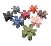 Ipetboom 8pezzi Fermaglio Per Capelli Forma Di Fiore Fermagli Per Capelli Floreali Realizzati Materiali Di Resistenti e Duraturi Per Fissare Acconciature e Creare Stili Diversi