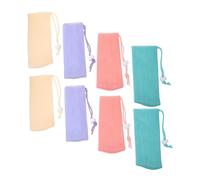 Ipetboom 8pezzi Sacchetti Per Sapone in Sapone Esfoliante Per Doccia Schiumogeno Per Viaggi e Quotidiano