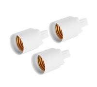 Ipetboom Adattatore per Portalampada G23 a E27 E26 E14, Convertitore per Base Lampada a 2 Pin in Pbt, Set da 3 Pezzi per Illuminazione Domestica, Ufficio e Commerciale