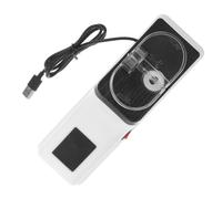 Ipetboom Affilacoltelli Elettrico Affila Coltello da Cucina Affilatore Lame Multifunzione in Abs e Acciaio Inox Bianco per Coltelli da Cucina e Lame