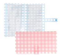 Ipetboom Album per Adesivi Riutilizzabili e Raccoglitore per Nail Art in Materiale Plastico, Organizer per Sticker Pagine Speciali per Collezione e Conservazione, Libro Porta-adesivi