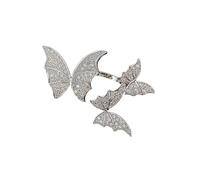 Ipetboom Anello Di Apertura Decorativo Anello Da Dito Con Pietre Brillanti Accessorio Per Dito Realizzato in Lega Di Leggero Dimensioni Adeguate Per Uso Quotidiano Le Feste e Abbinamento