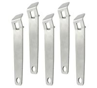 Ipetboom Apribottiglie in Inossidabile 5 Pezzi per Fiale Aprifiale Mini Ergonomico per Infermieri Accessorio Portatile per Ospedali