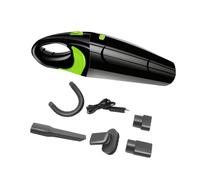 Ipetboom Aspirapolvere Portatile per Auto USB Ricaricabile Mini Handheld Compatto Uso Bagnato e Asciutto Leggero Fili per Pulizia Interni Veicolo R Nero