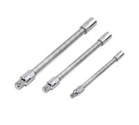 Ipetboom Aste di Prolunga in per Sferici Set 3 1/4 3/8 1/2 per Utensili Elettrici Flessibili Resistenti Compatte per Riparazioni e Officina