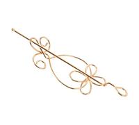 Ipetboom Bacchetta Per Elegante Metallo Retro Per Donne Accessorio Da Sposa Per La Festa Della Mamma Per Acconciature e Chignon Ritenzione Colore e Design Affascinante