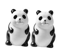 Ipetboom Barattoli Panda per Spezie e Stuzzicadenti Contenitori Ermetici Shaker Condimenti Pratici Cucina