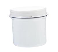 Ipetboom Barattolo in Porcellana per e Pomate con Coperchio Contenitore per Garze e Custodia Sicura e Pratica per Uso e Biologico