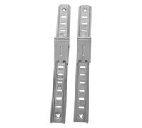 Ipetboom Barra Di Supporto Per Ripiano Del Frigorifero in Acciaio 20 Cm Ganci Per Mensole Accessori Per Congelatore Installazione Facile Regolabile Per Armadi Refrigerati e Frigoriferi