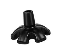 Ipetboom Bastone da Passeggio Cuscinetto in Gomma Antiscivolo Protezione per Stampelle Sei Zampe Copri Bastone Resistente all Usura Accessorio per Camminata Strade Sterrate